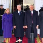 Biden Trump meet